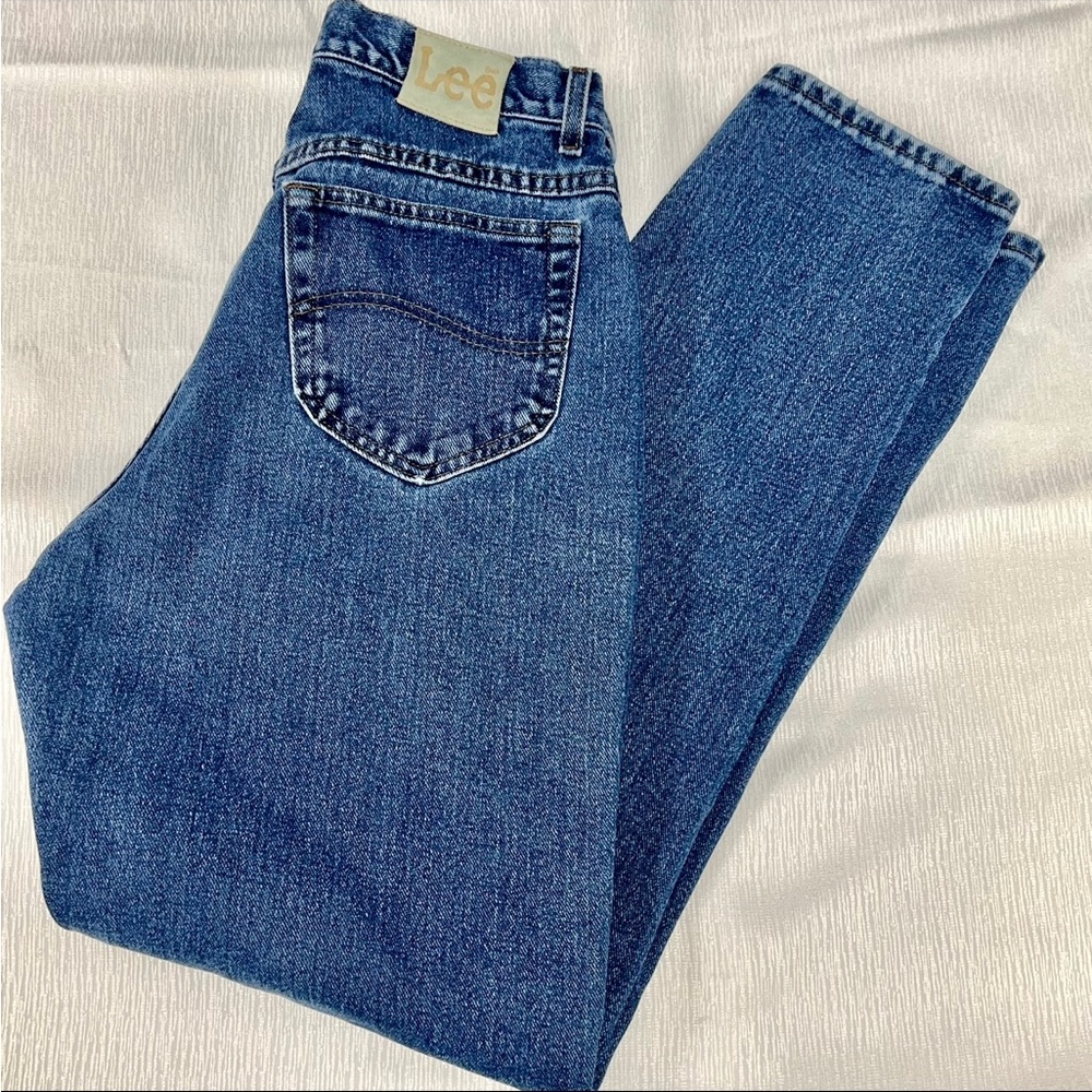 vintage lee high waisted jeans